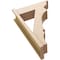 Ekena Millwork 7 1/2-in W x 22-in D x 34-in H Balboa Trad Rough Cedar Woodgrain TimberThane Outlooker, Primed Tan OUTUR075X22X34BOA04RCPR - alternate 2